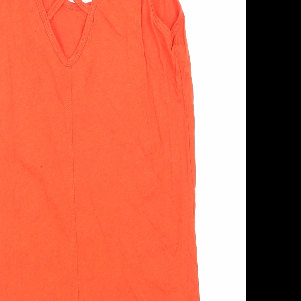 newlook Womens Orange   Basic T-Shirt Size 6