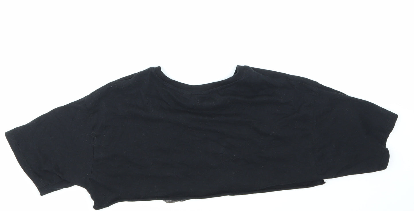 NewLook Womens Black   Cropped Tank Size 10