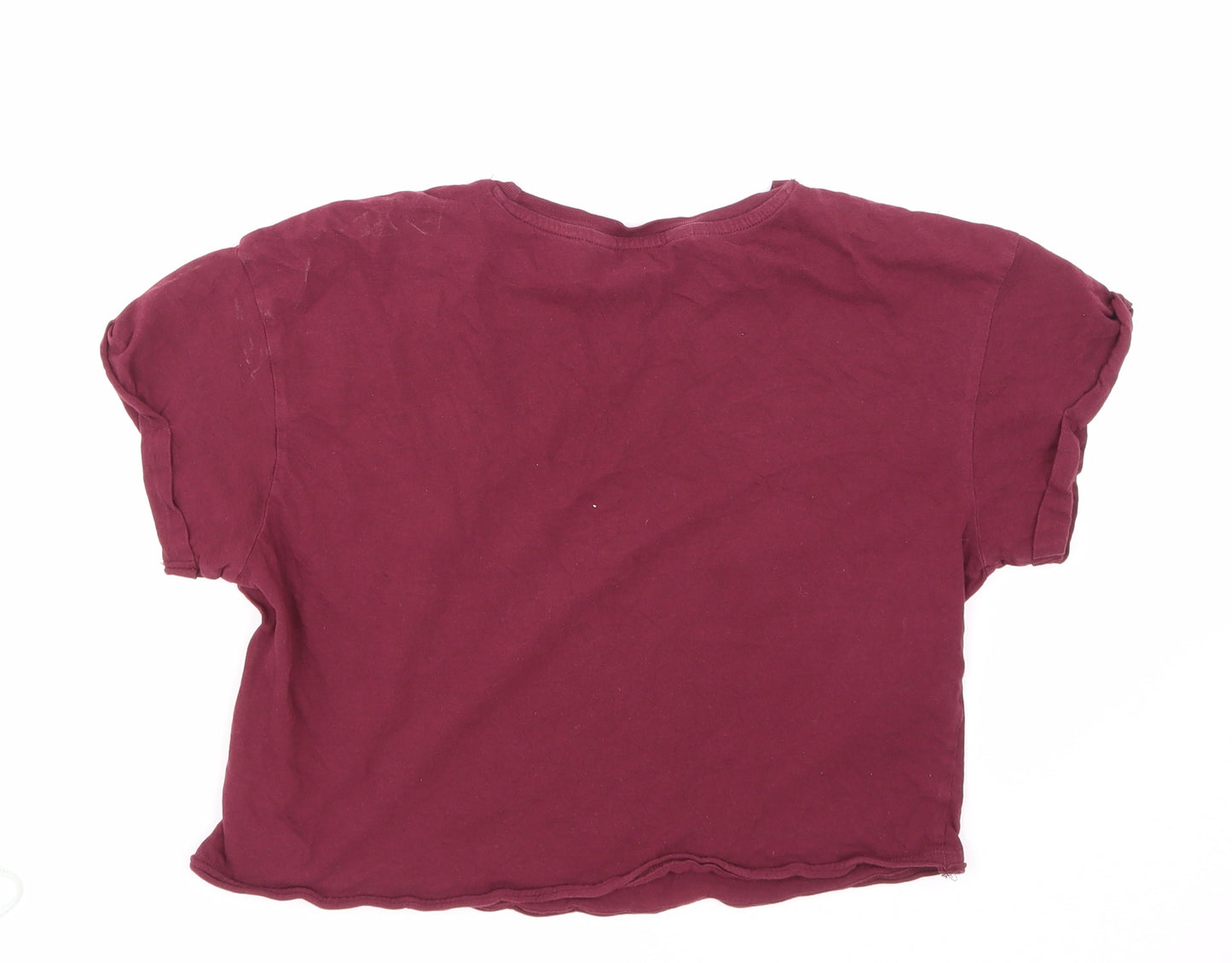 NewLook Girls Red   Basic T-Shirt Size 14-15 Years