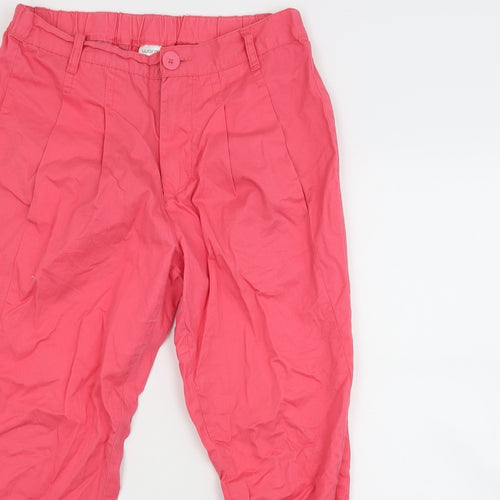 warp Womens Red   Capri Trousers Size 10 L24 in