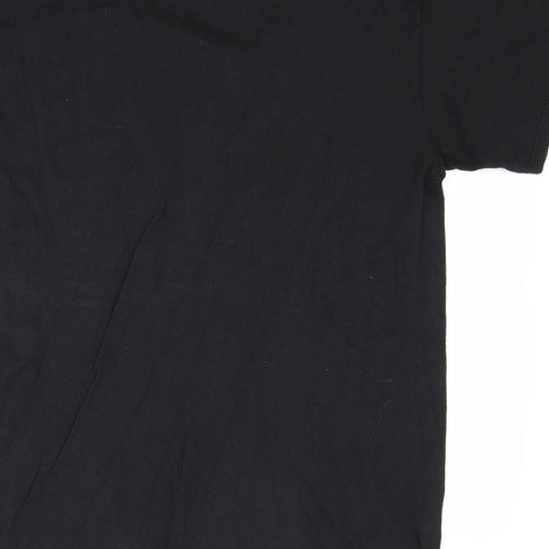 Preworn Mens Black    T-Shirt Size XL