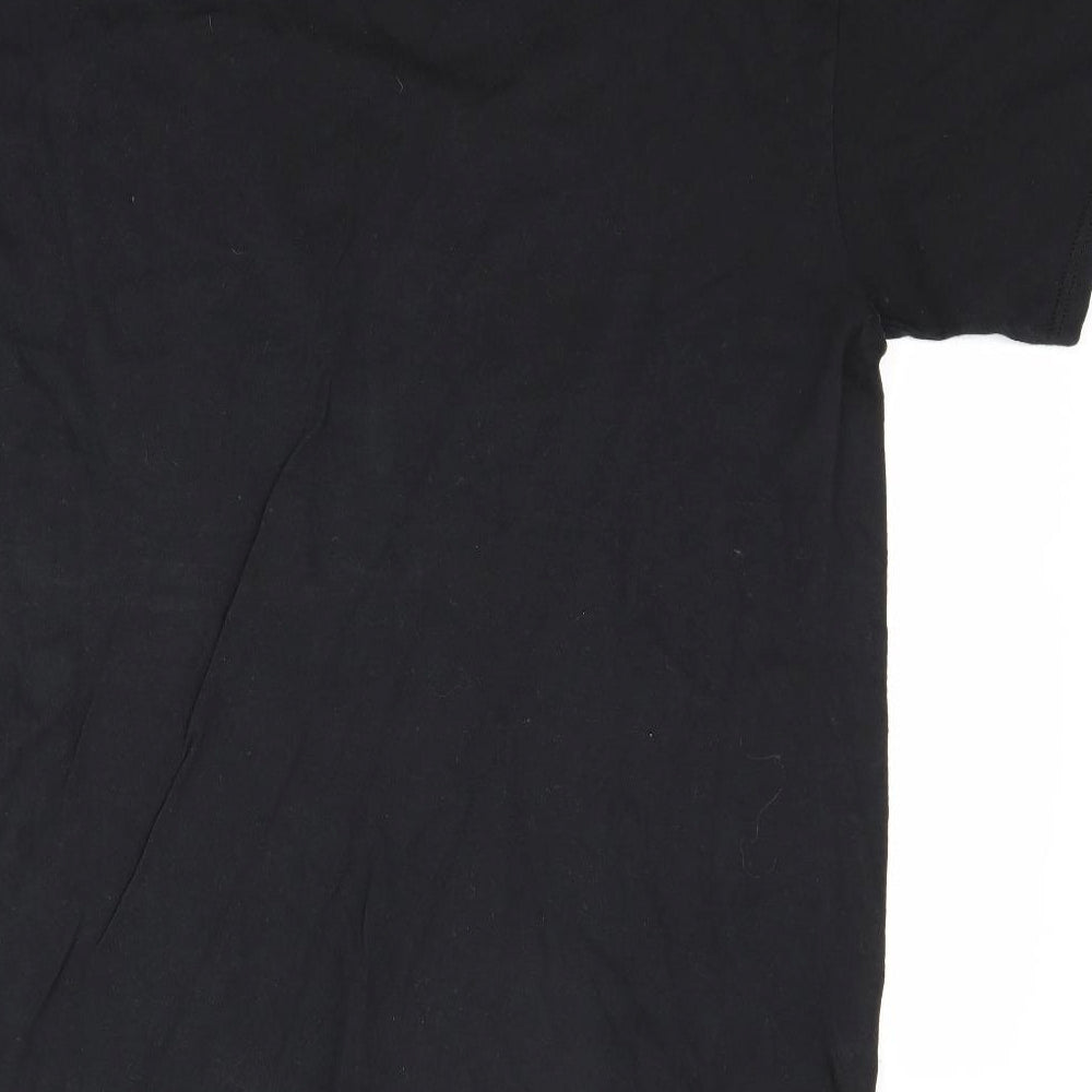 Preworn Mens Black    T-Shirt Size XL
