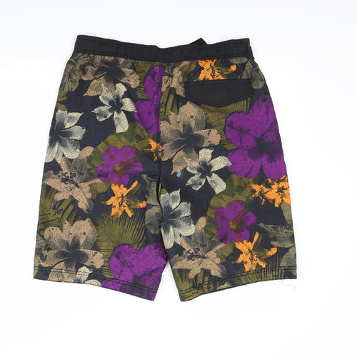F&F Mens Multicoloured Floral  Bermuda Shorts Size S