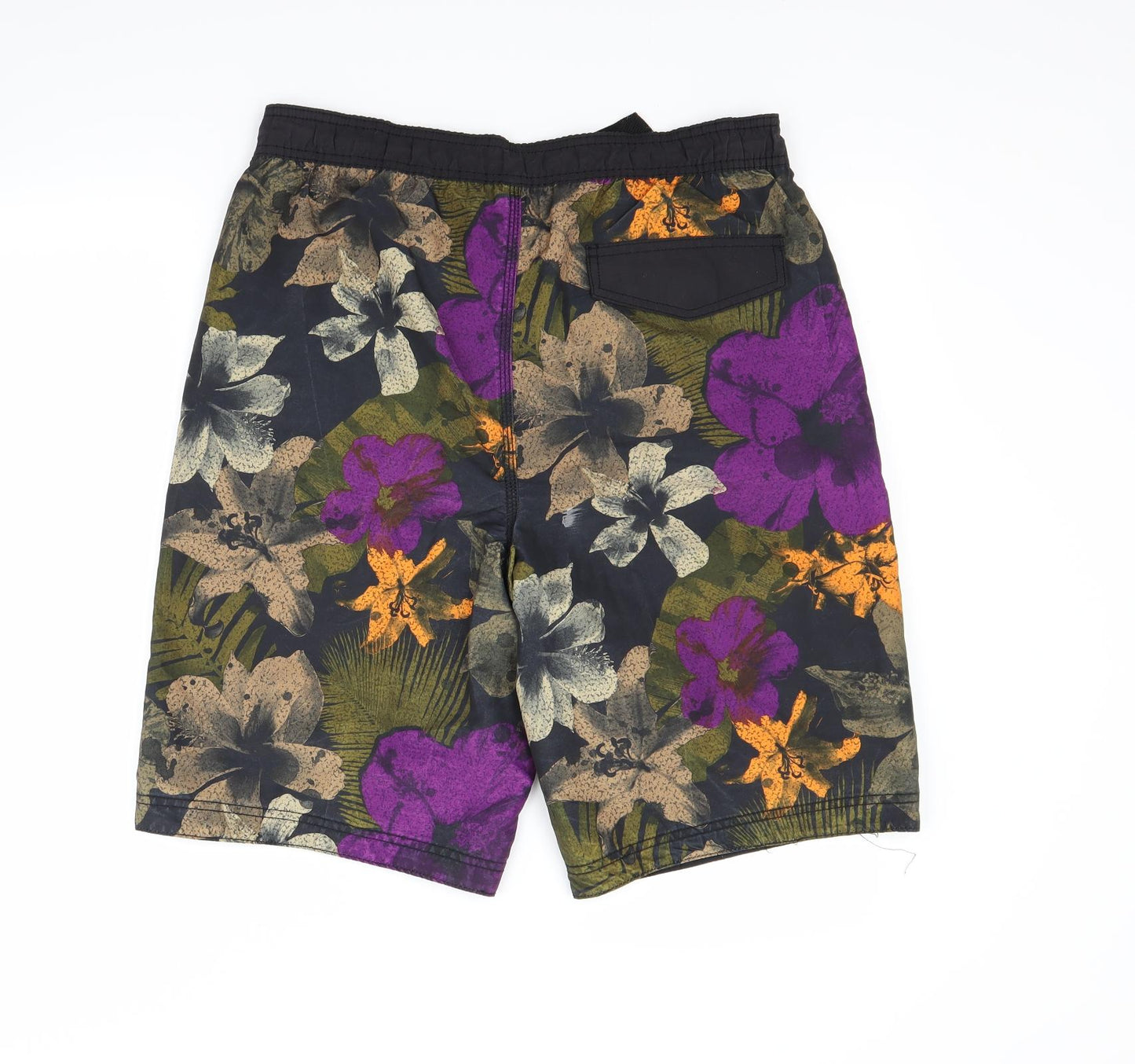 F&F Mens Multicoloured Floral  Bermuda Shorts Size S