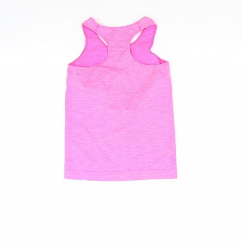 Primark Girls Pink   Basic Tank Size 9-10 Years