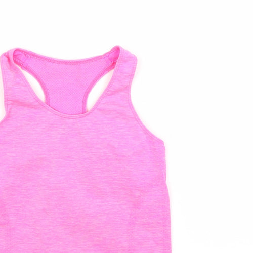 Primark Girls Pink   Basic Tank Size 9-10 Years