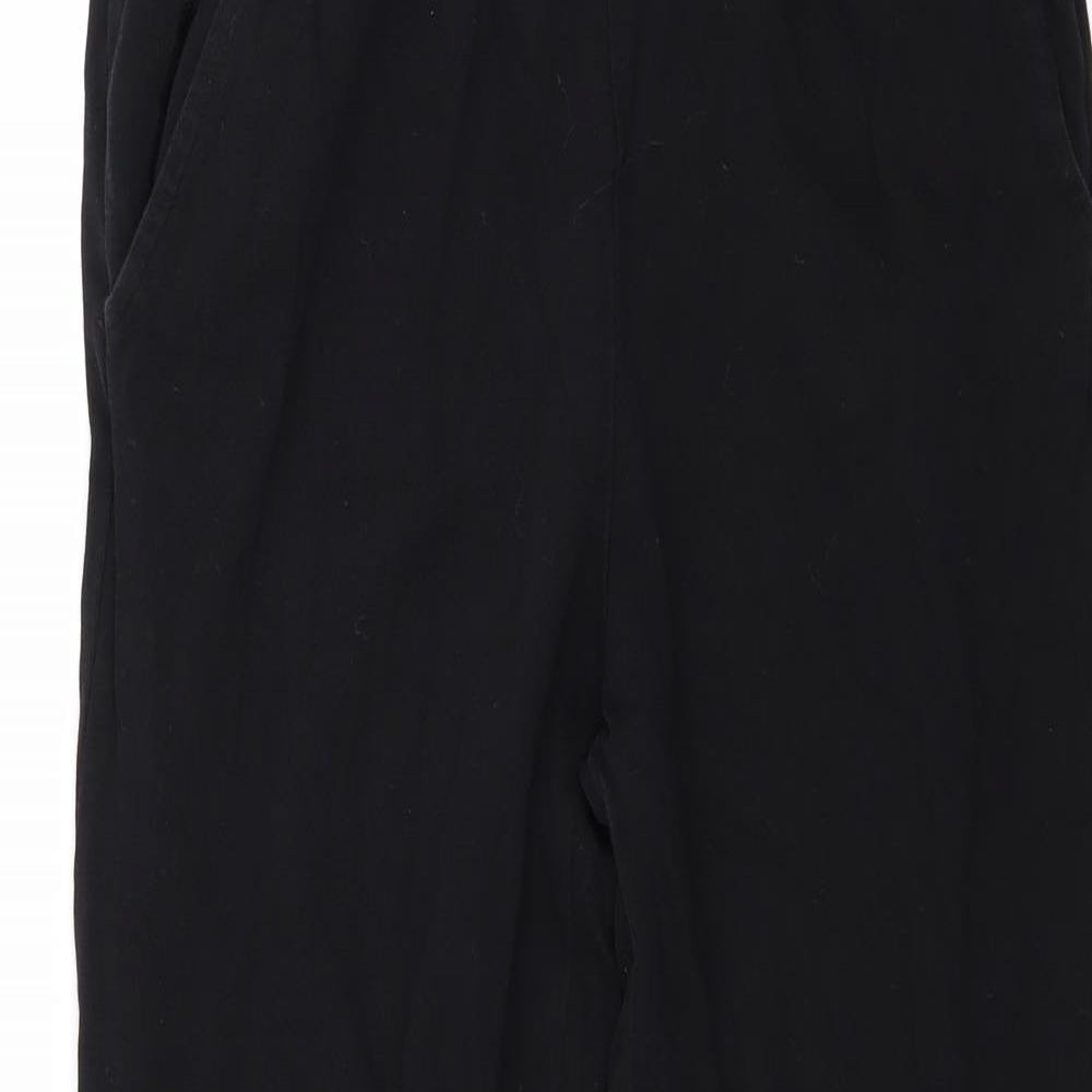 H&M Womens Black   Jogger Trousers Size XS L25 in