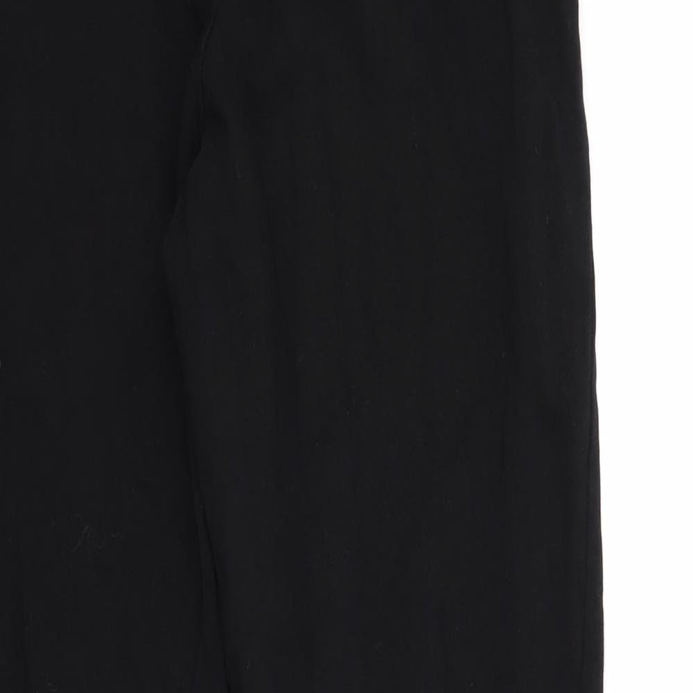 H&M Womens Black   Jogger Trousers Size XS L25 in