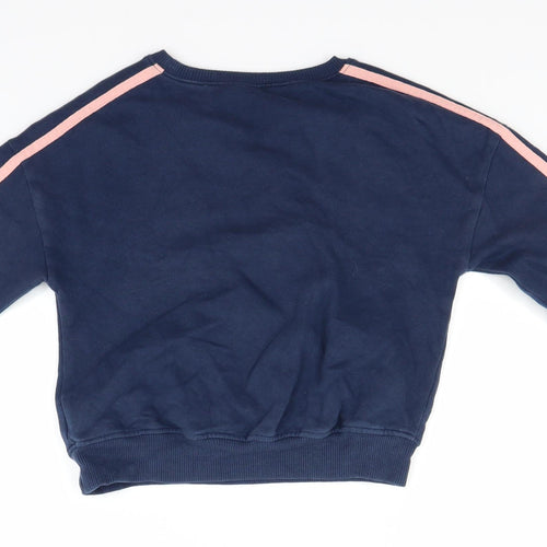 NEXT Girls Blue   Pullover Sweatshirt Size 6 Years