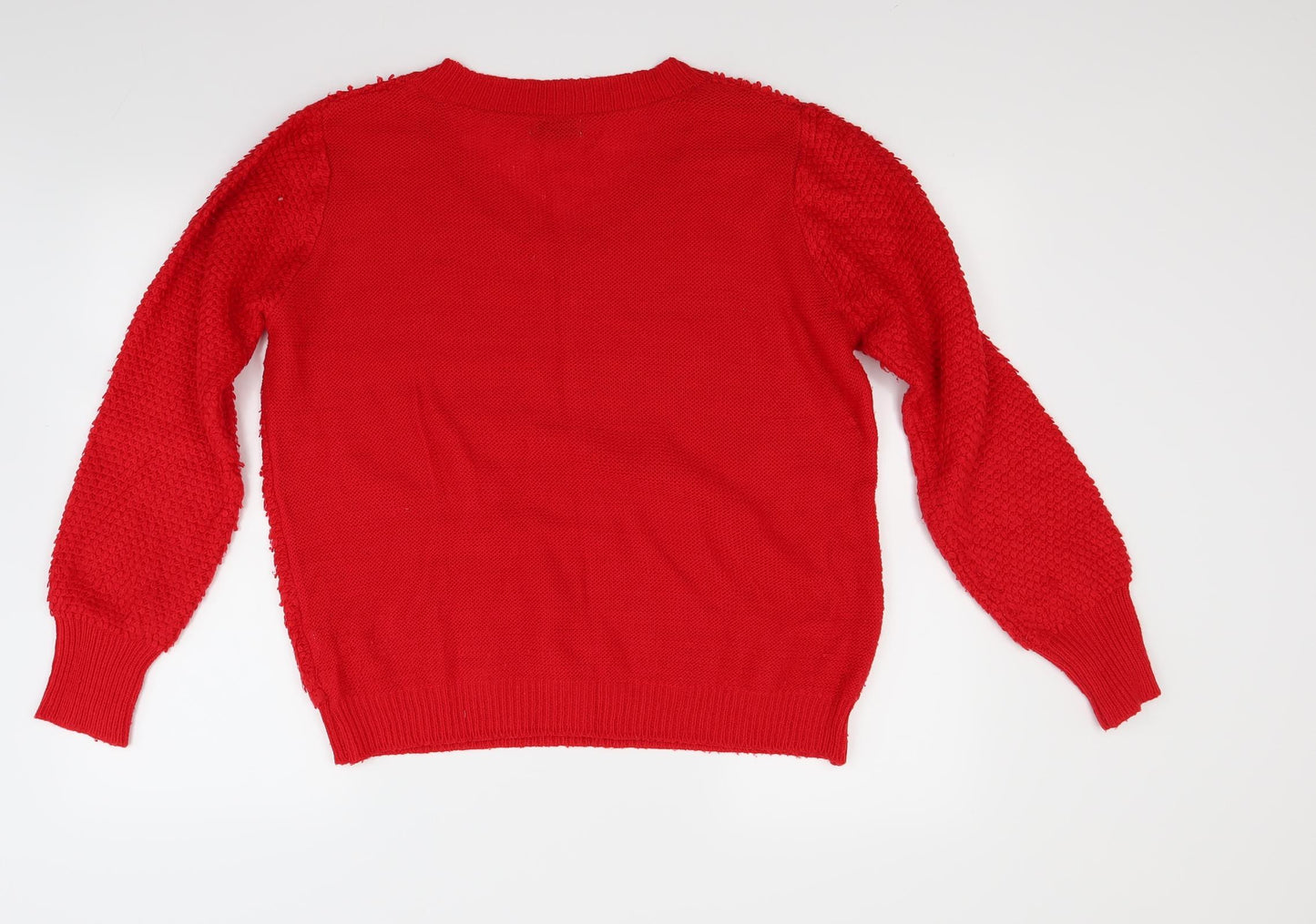 Papaya Womens Red   Pullover Jumper Size L
