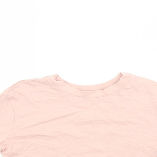 TU Girls Pink   Cropped T-Shirt Size 7-8 Years