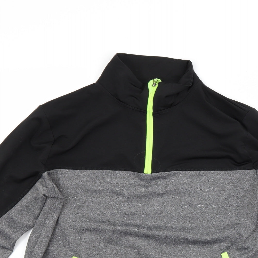 Mph Mens Black   Pullover Sweatshirt Size M