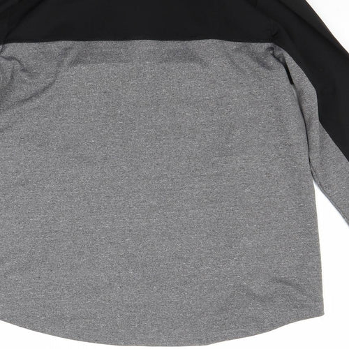 Mph Mens Black   Pullover Sweatshirt Size M