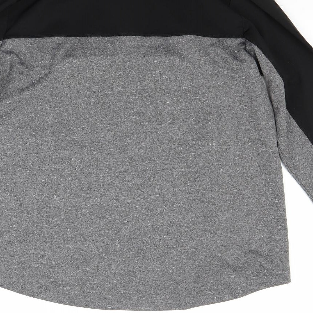Mph Mens Black   Pullover Sweatshirt Size M