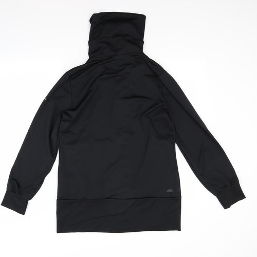 adidas Womens Black   Full Zip Sweatshirt Size 16