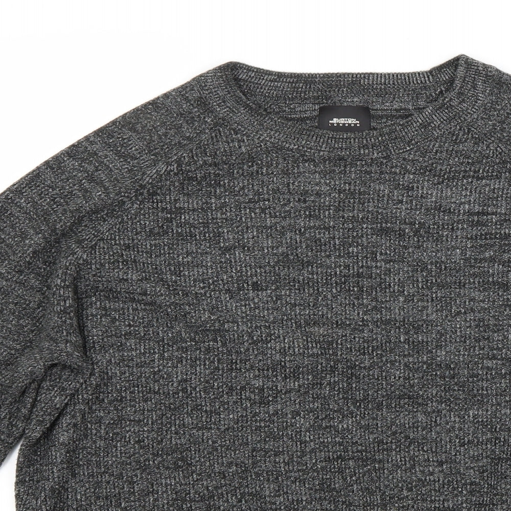 Burton Mens Grey   Pullover Jumper Size L