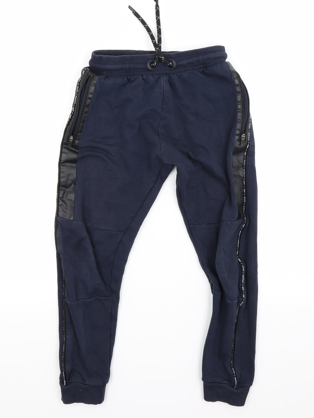 George Boys Blue   Jogger Trousers Size 8-9 Years