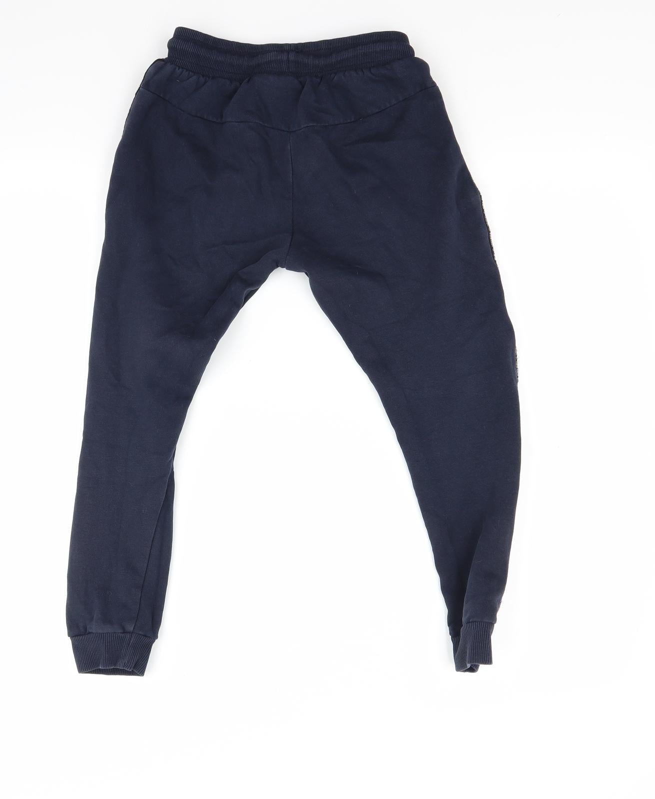George Boys Blue   Jogger Trousers Size 8-9 Years