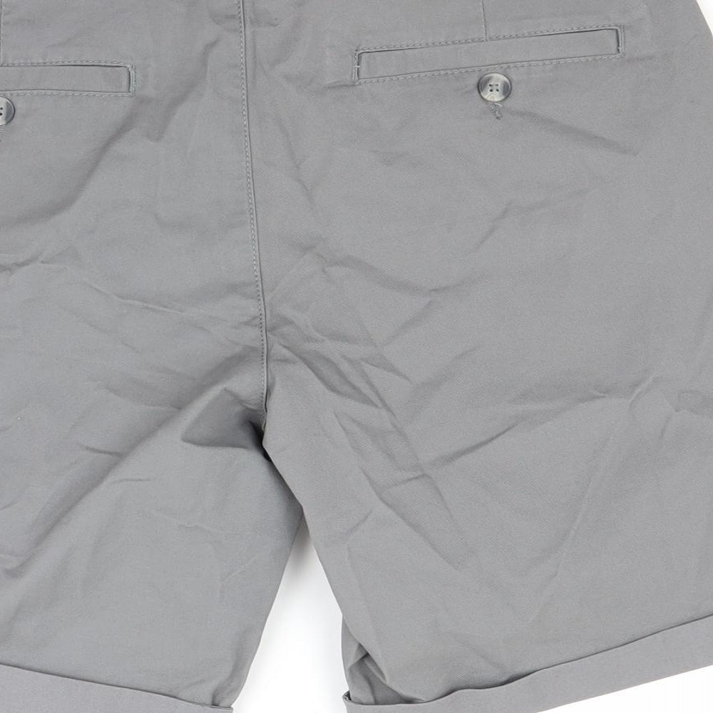 F&F Mens Grey   Chino Shorts Size 34