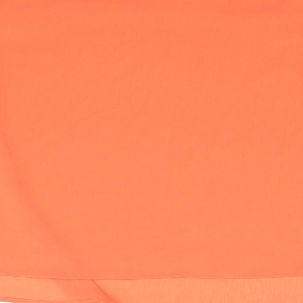 New Look Womens Orange   Basic Blouse Size 14