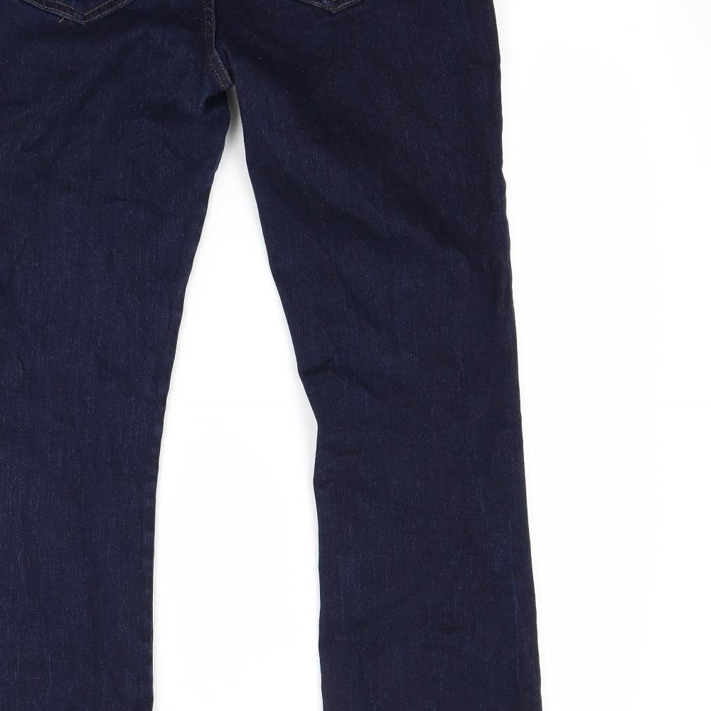 Principles Womens Blue  Denim Bootcut Jeans Size 14 L28 in