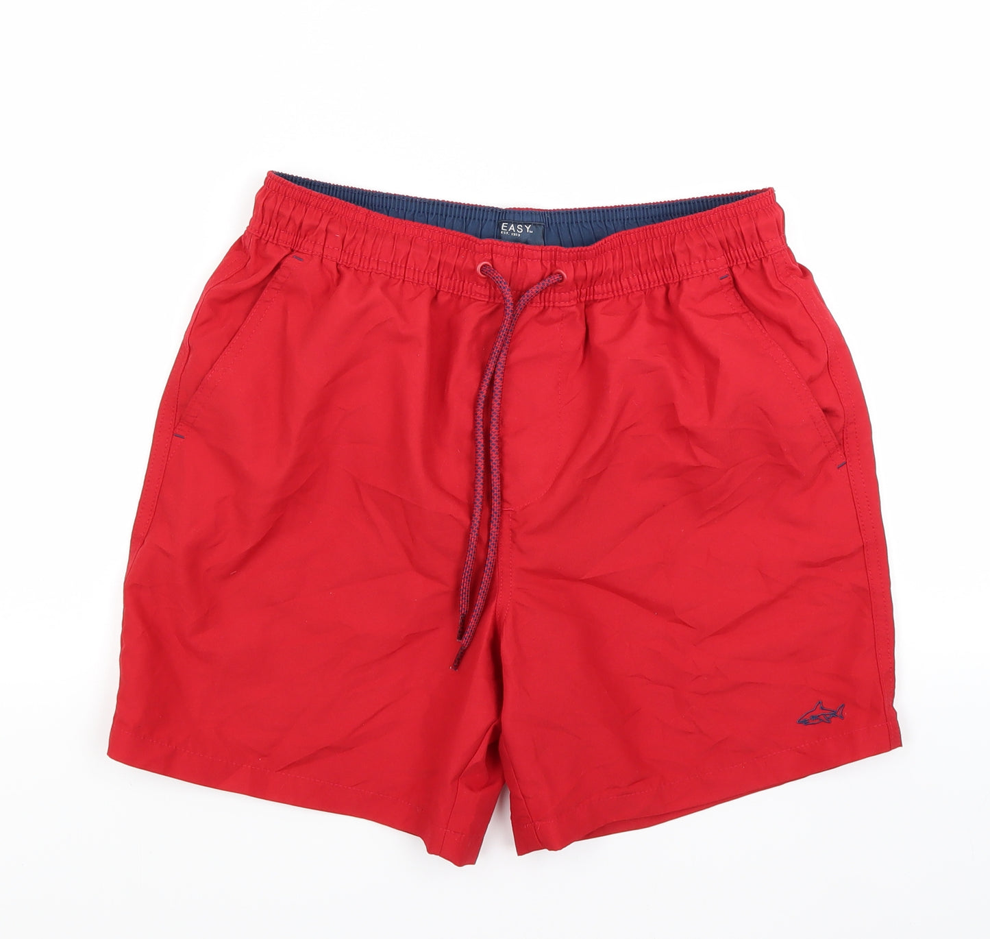 Easy Mens Red   Sweat Shorts Size S