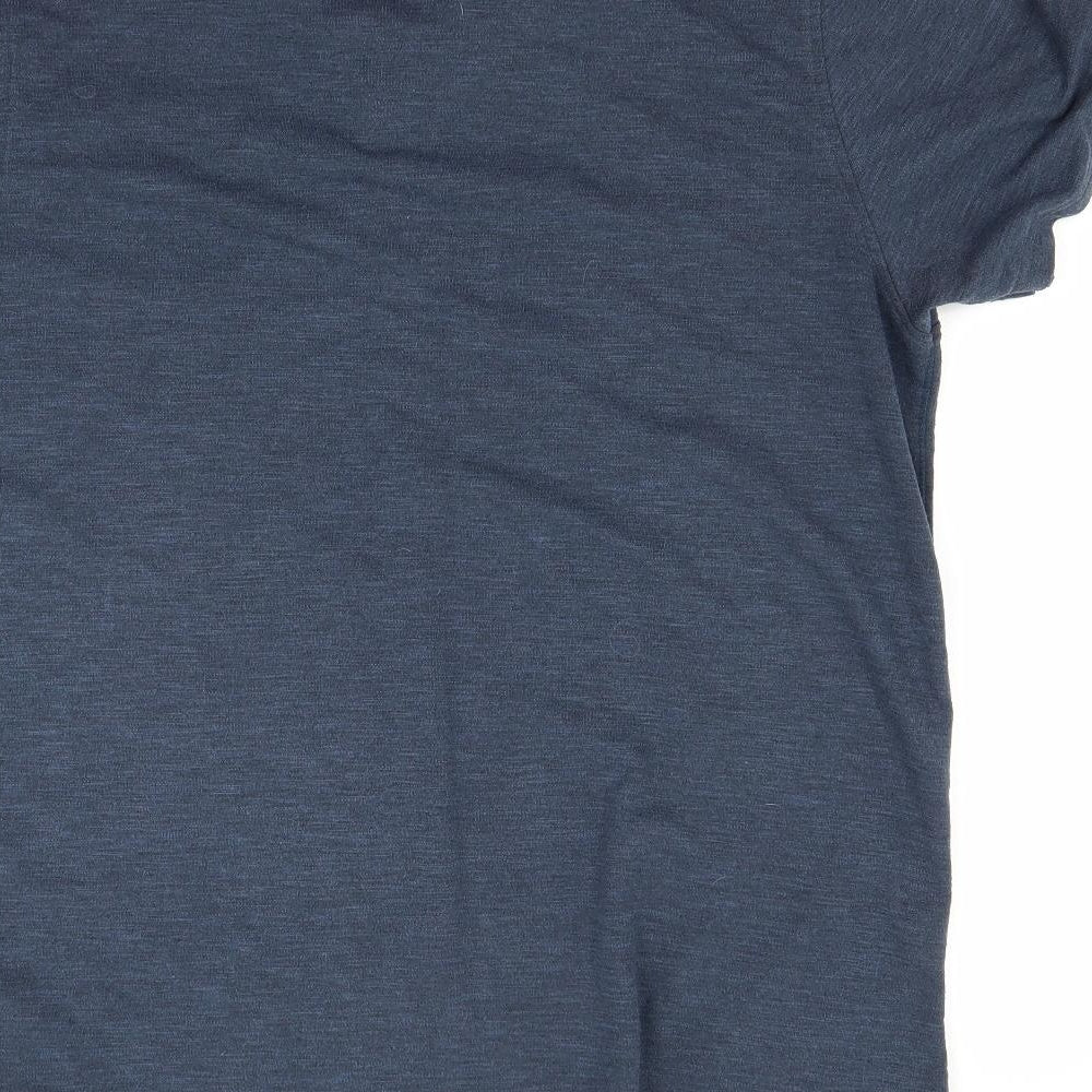 John Rocha Mens Blue    Polo Size L