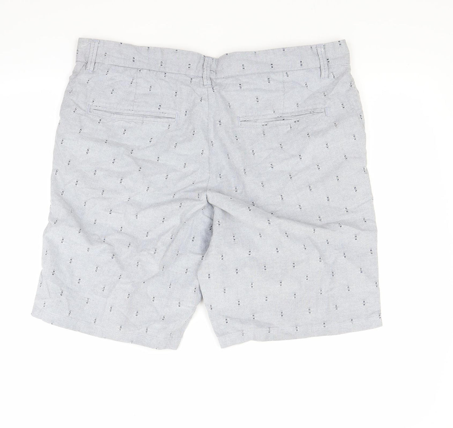 F&F Mens Grey   Chino Shorts Size 36