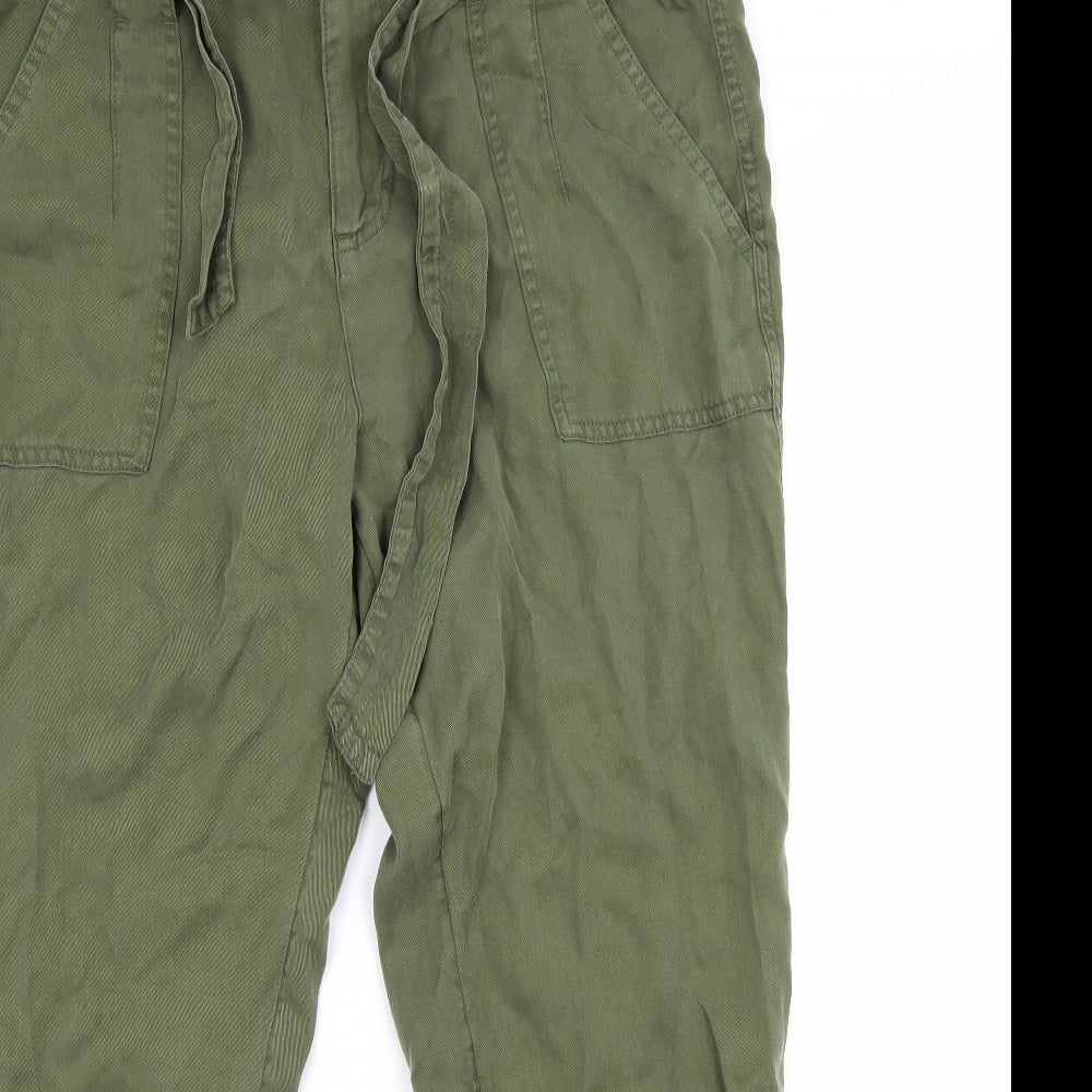George Womens Green   Cargo Trousers Size 14 L27 in
