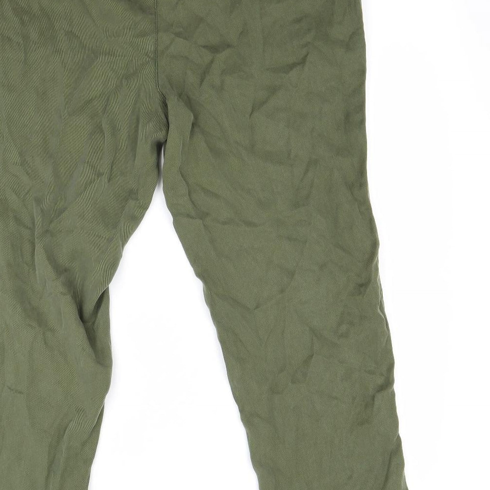 George Womens Green   Cargo Trousers Size 14 L27 in