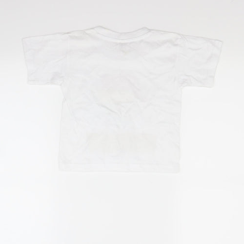 B&C Girls White   Basic T-Shirt Size 2 Years