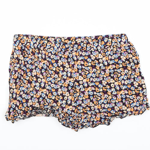 Atmosphere Womens Multicoloured Floral  Hot Pants Shorts Size 8