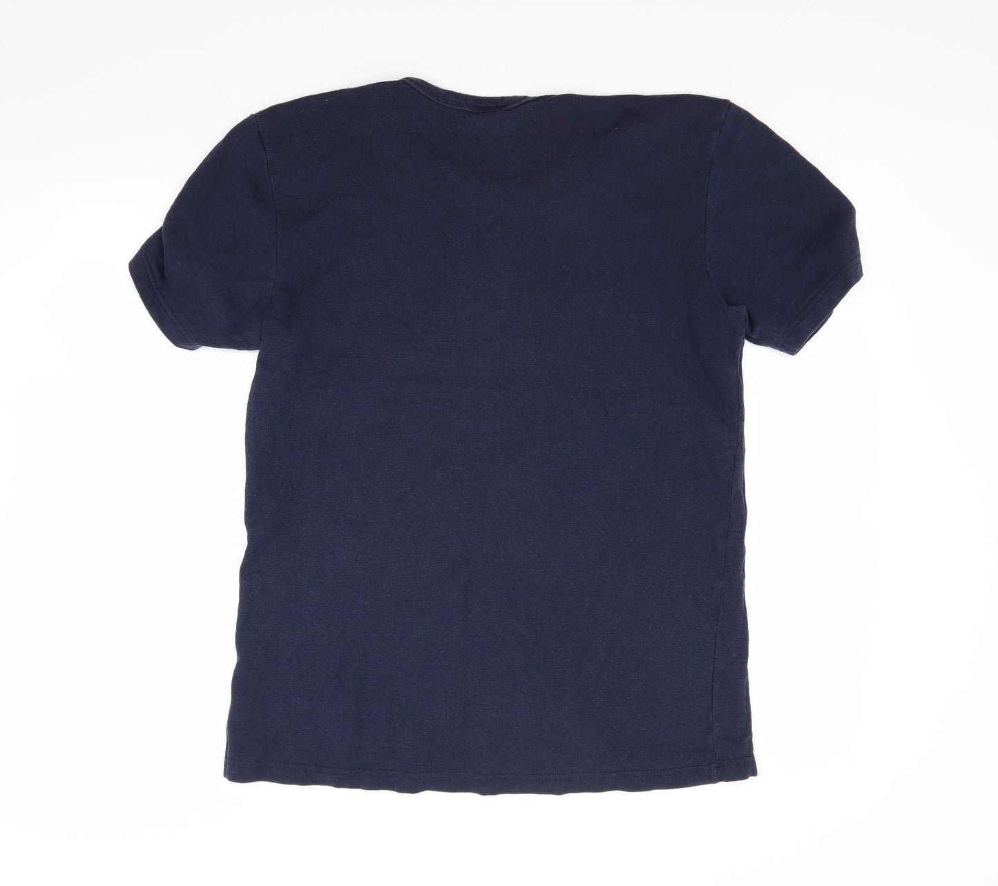 Preworn Mens Blue    T-Shirt Size L