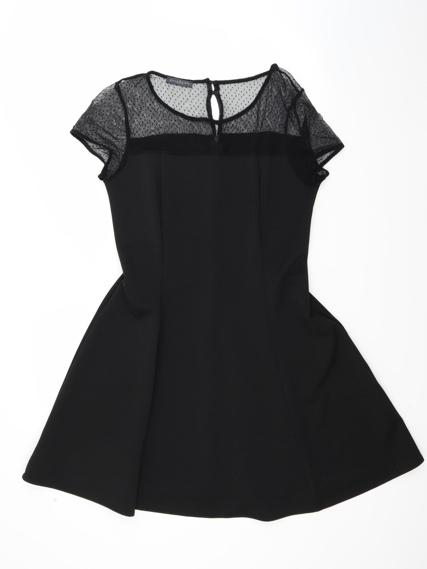 Lunalleva Womens Black   A-Line  Size L