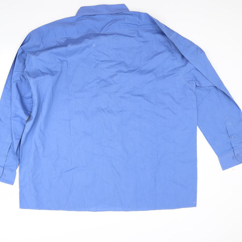 Kings club Mens Blue    Dress Shirt Size 20