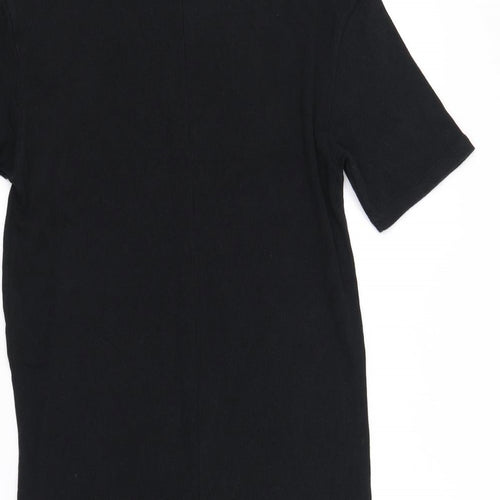 baerksha Mens Black    T-Shirt Size M