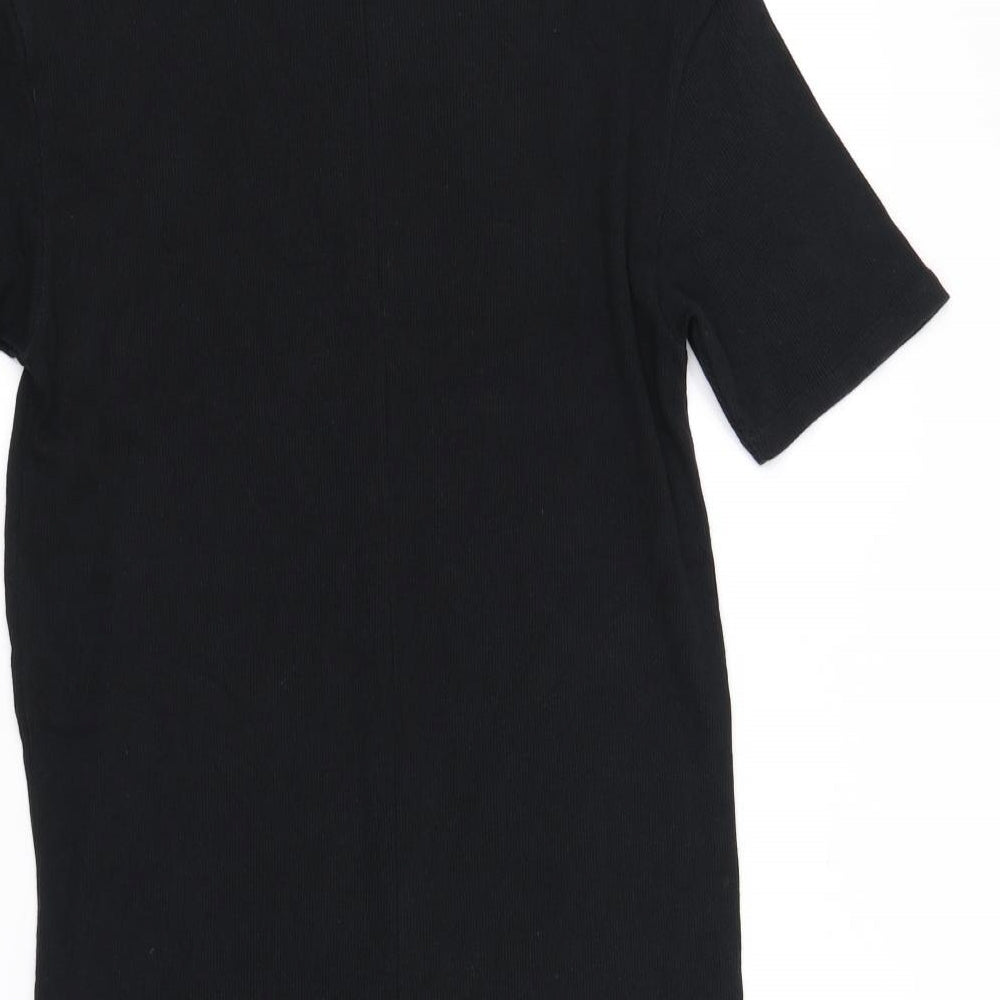 baerksha Mens Black    T-Shirt Size M
