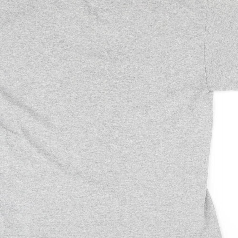 eetines Mens Grey    T-Shirt Size L