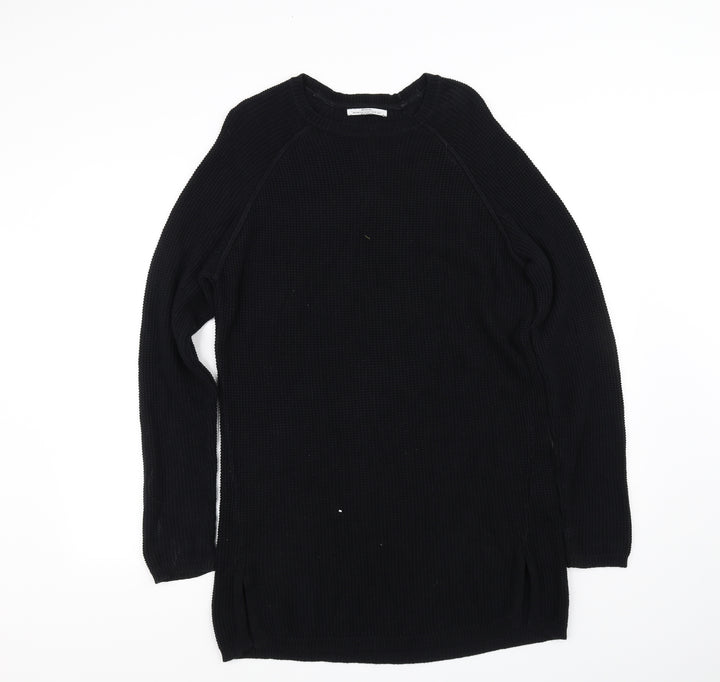 pre worn Mens Black Pullover Jumper Size M