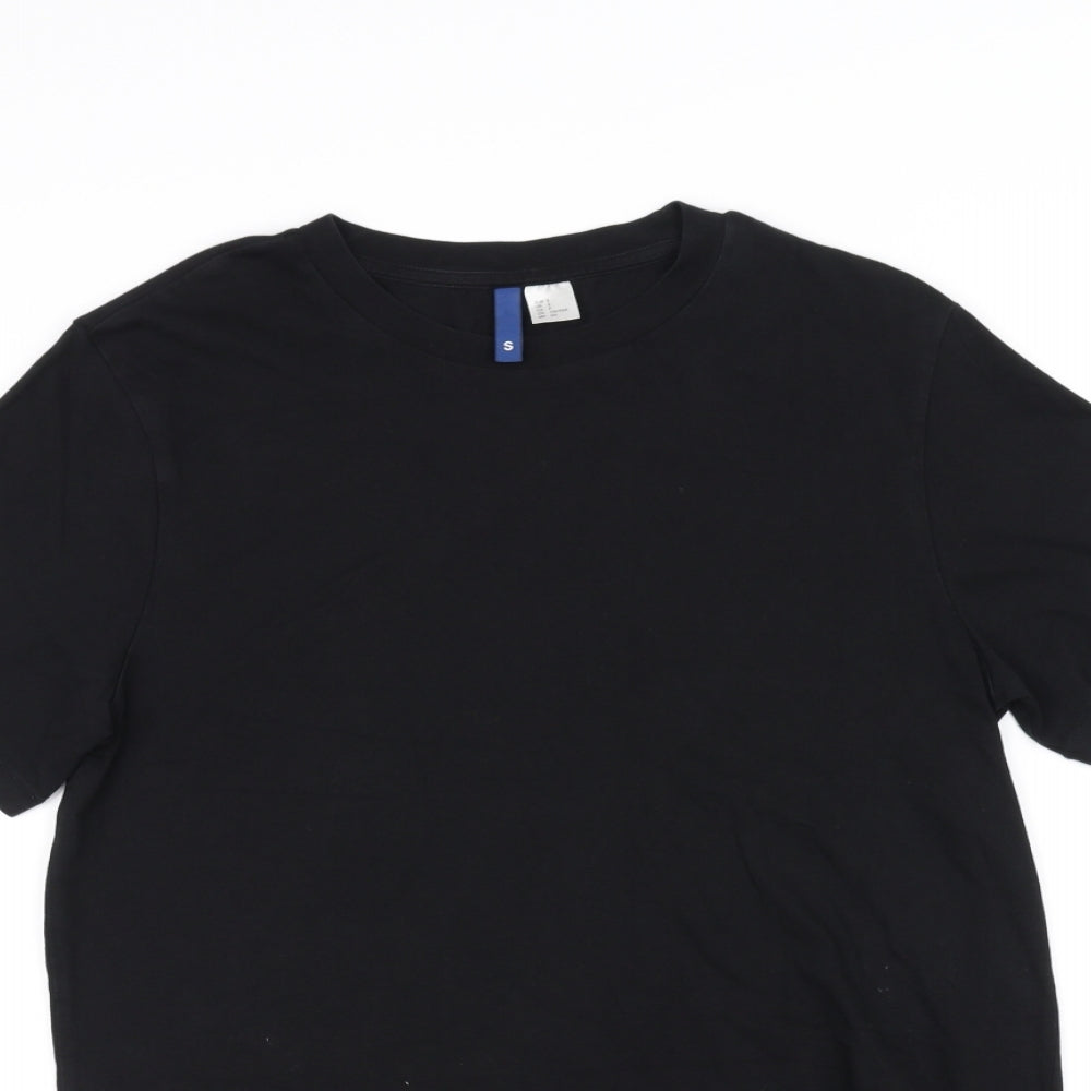 dividwed Womens Black   Basic T-Shirt Size M