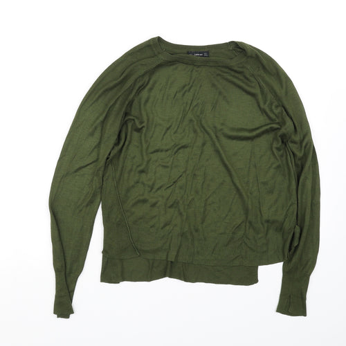 Zara Womens Green   Pullover Jumper Size S