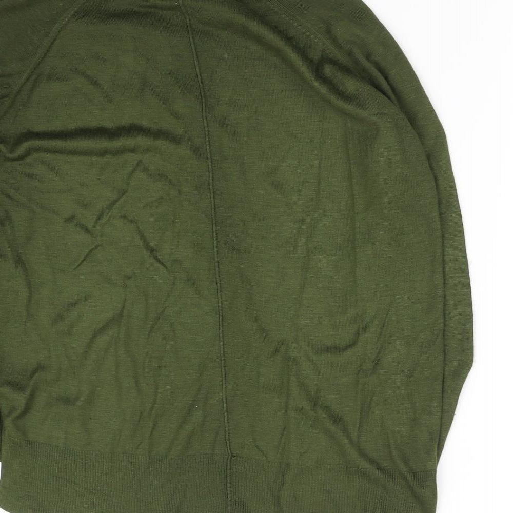 Zara Womens Green   Pullover Jumper Size S
