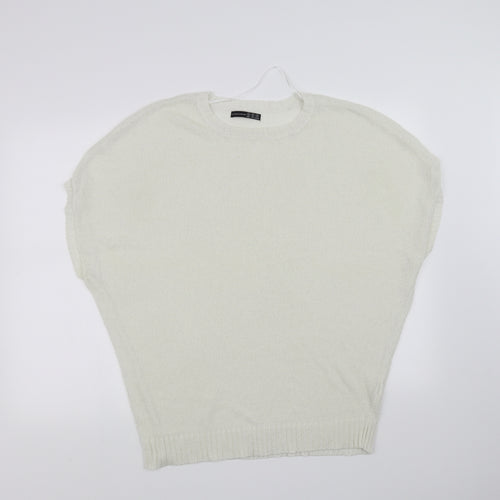 Atmosphere Womens White   Pullover Jumper Size M
