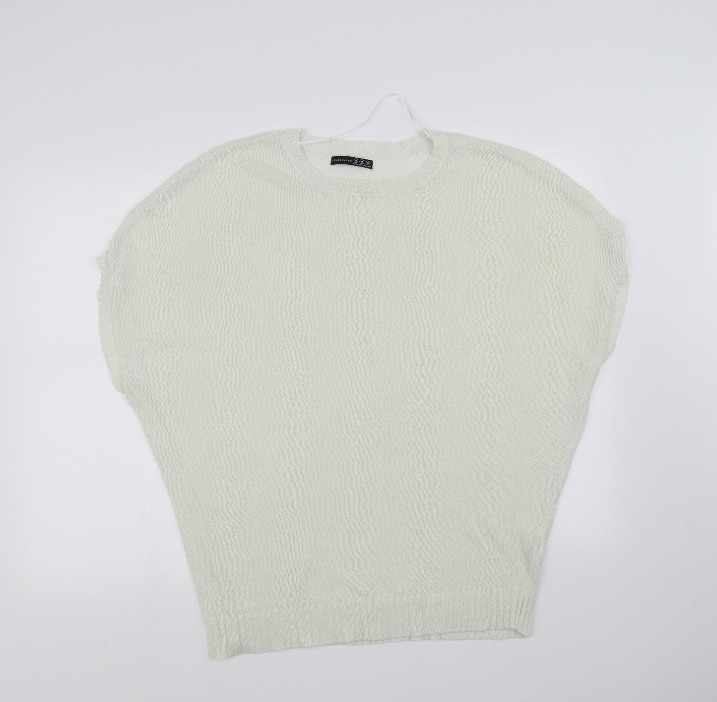 Atmosphere Womens White   Pullover Jumper Size M