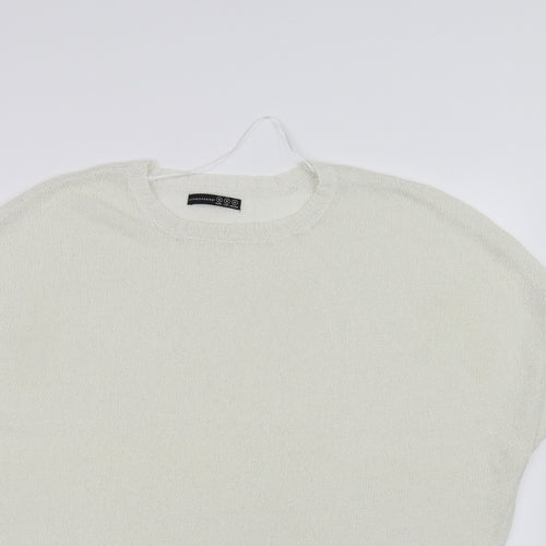 Atmosphere Womens White   Pullover Jumper Size M