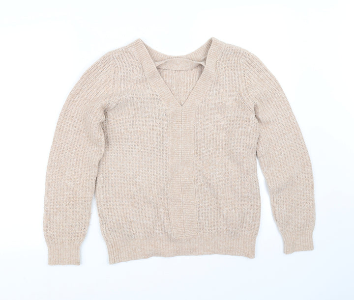 Primark Womens Beige Pullover Jumper Size M