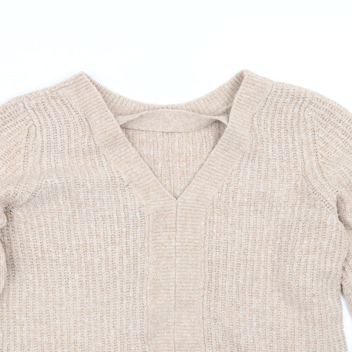 Primark Womens Beige   Pullover Jumper Size M