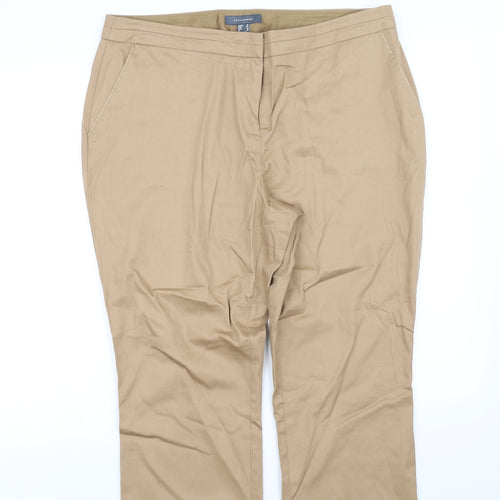 pre worn Womens Beige   Trousers  Size 12 L25 in