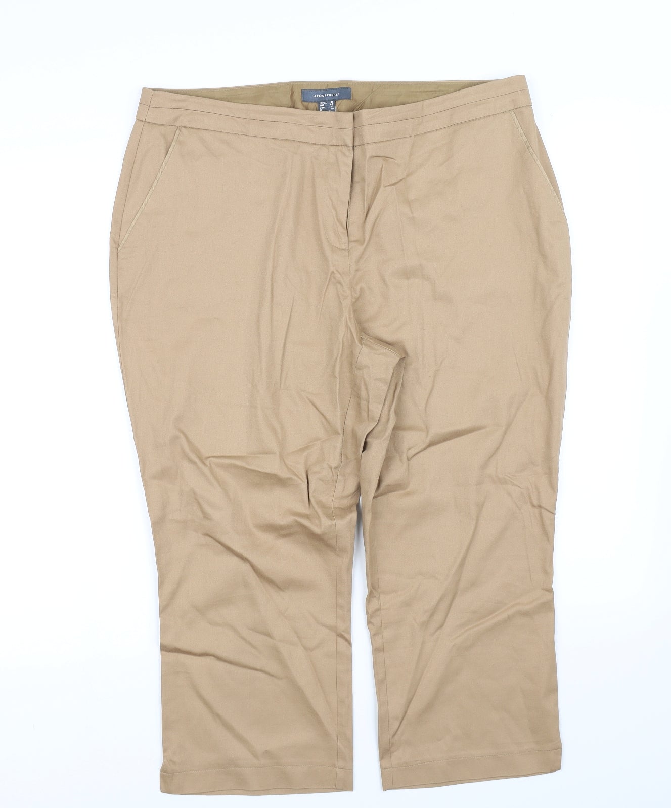 pre worn Womens Beige   Trousers  Size 12 L25 in