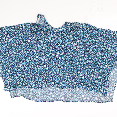 TU Womens Blue   Basic Blouse Size 16